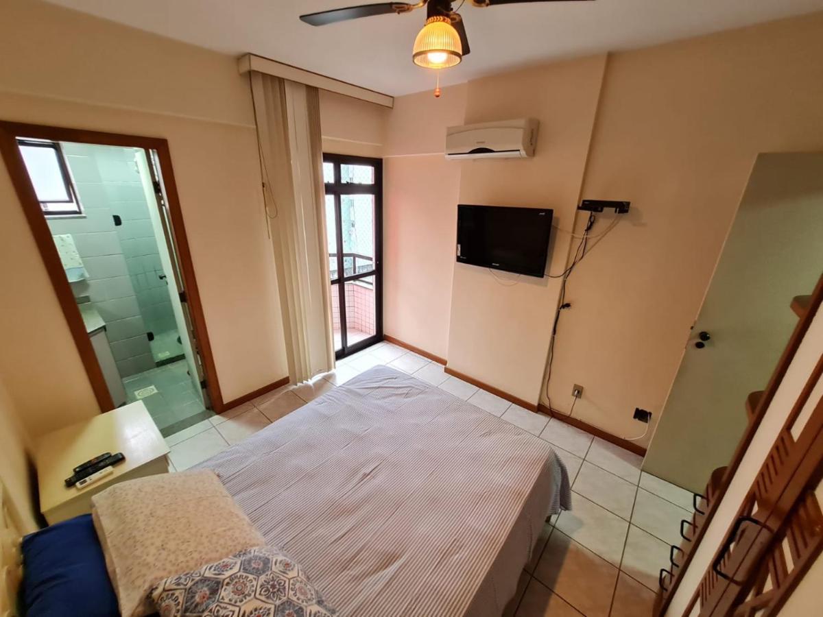 Apt Encantador Centro Guarapari, Completo, 50 M Da Praia Exterior foto